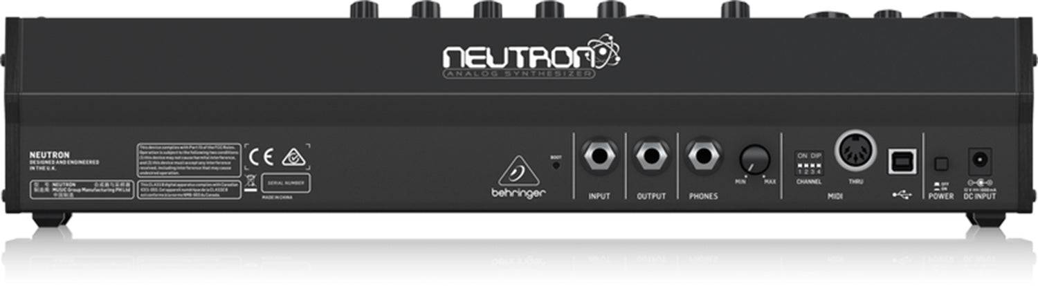 Behringer Neutron Semi Modular And Analog Synthesizer Eurorack Sized Monosynth Module With Multi-Mode VCF - Hollywood DJ