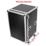 Odyssey FZWB6WDLX DJ Flight Case for Deluxe Six Drawer Workbox Tour with Casters and Side Table Odyssey
