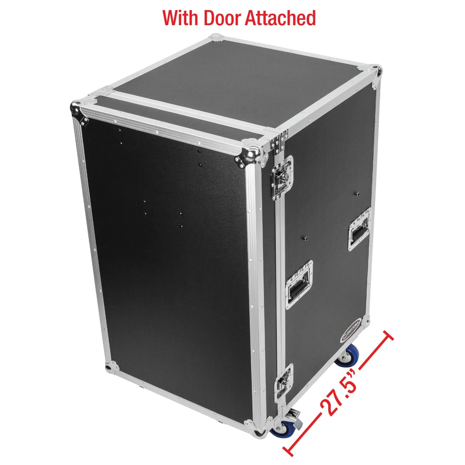 Odyssey FZWB6WDLX DJ Flight Case for Deluxe Six Drawer Workbox Tour with Casters and Side Table Odyssey