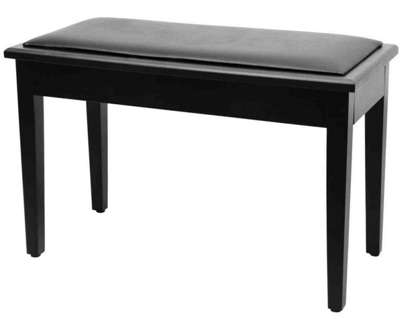 OnStage KB8904B Deluxe Piano Bench with Storage Compartment - Hollywood DJ