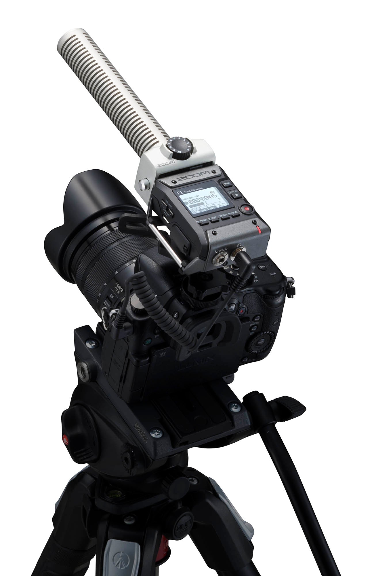 Open Box: Zoom F1-SP Video Microphone Field Recorder With Shotgun Mic - Hollywood DJ