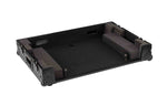 Odyssey FZDDJFLX10CWBL, Black Label 1U Flight Case For DDJ-FLX10 Controller with Corner Wheels - Hollywood DJ