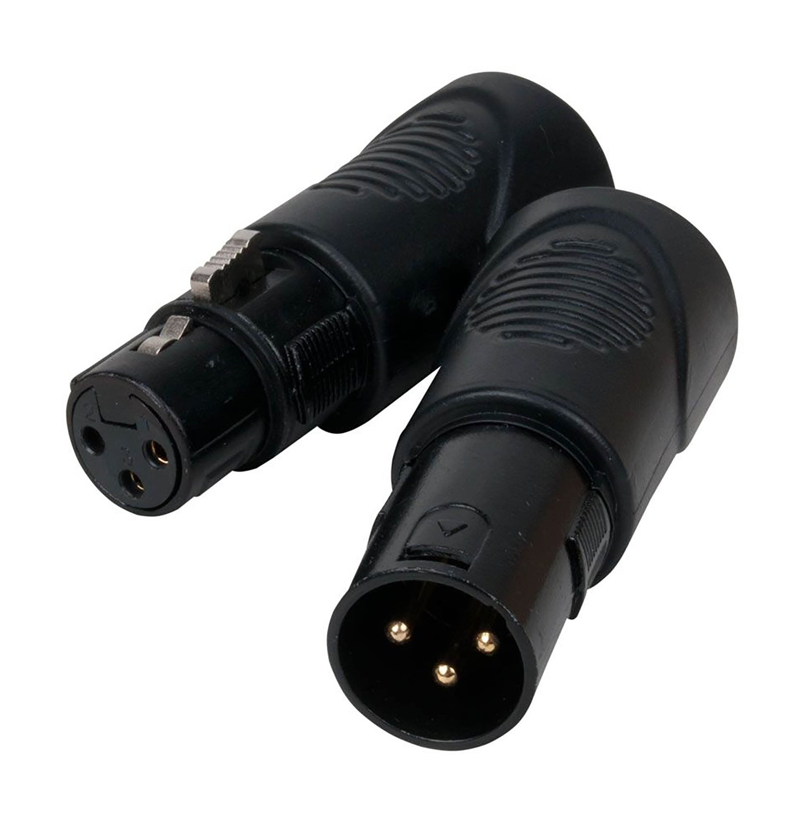 Accu-Cable ACRJ453PSET, 3-pin DMX to RJ45 Adapter Set by Accu Cable