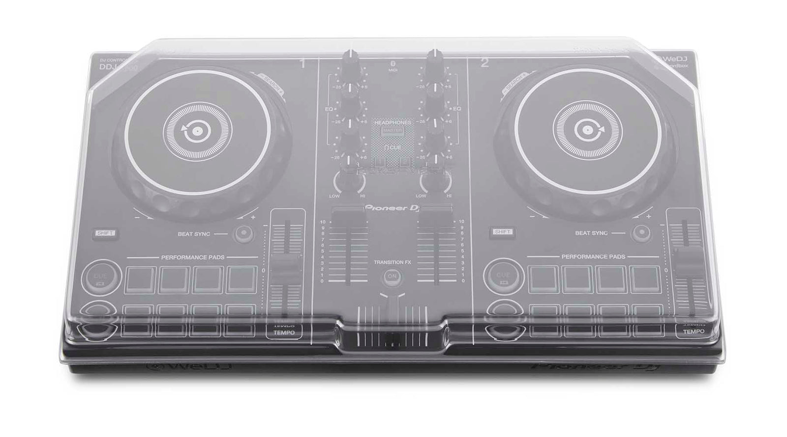 B-Stock: Decksaver DSLE-PC-DDJ200 Protection Cover for Pioneer DDJ-200 DJ Controller - Hollywood DJ