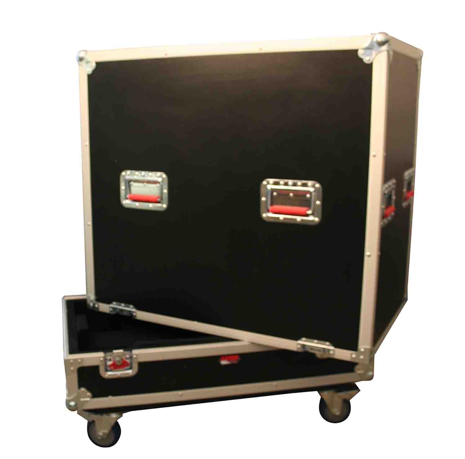 Gator Cases G-TOUR CAB412 ATA Tour case for 412 guitar speaker cabinet with live in design and rear access door - Hollywood DJ