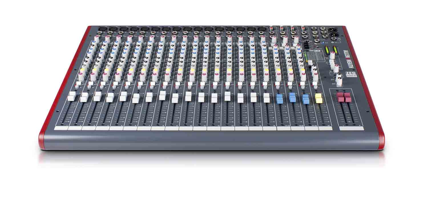 Allen & Heath ZED-22FX Multipurpose Mixer with FX for Live Sound and Recording - Hollywood DJ