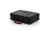 Gator Cases GTSA-MICW6 DJ Case for 6 Wireless Microphones with Battery Storage - Hollywood DJ