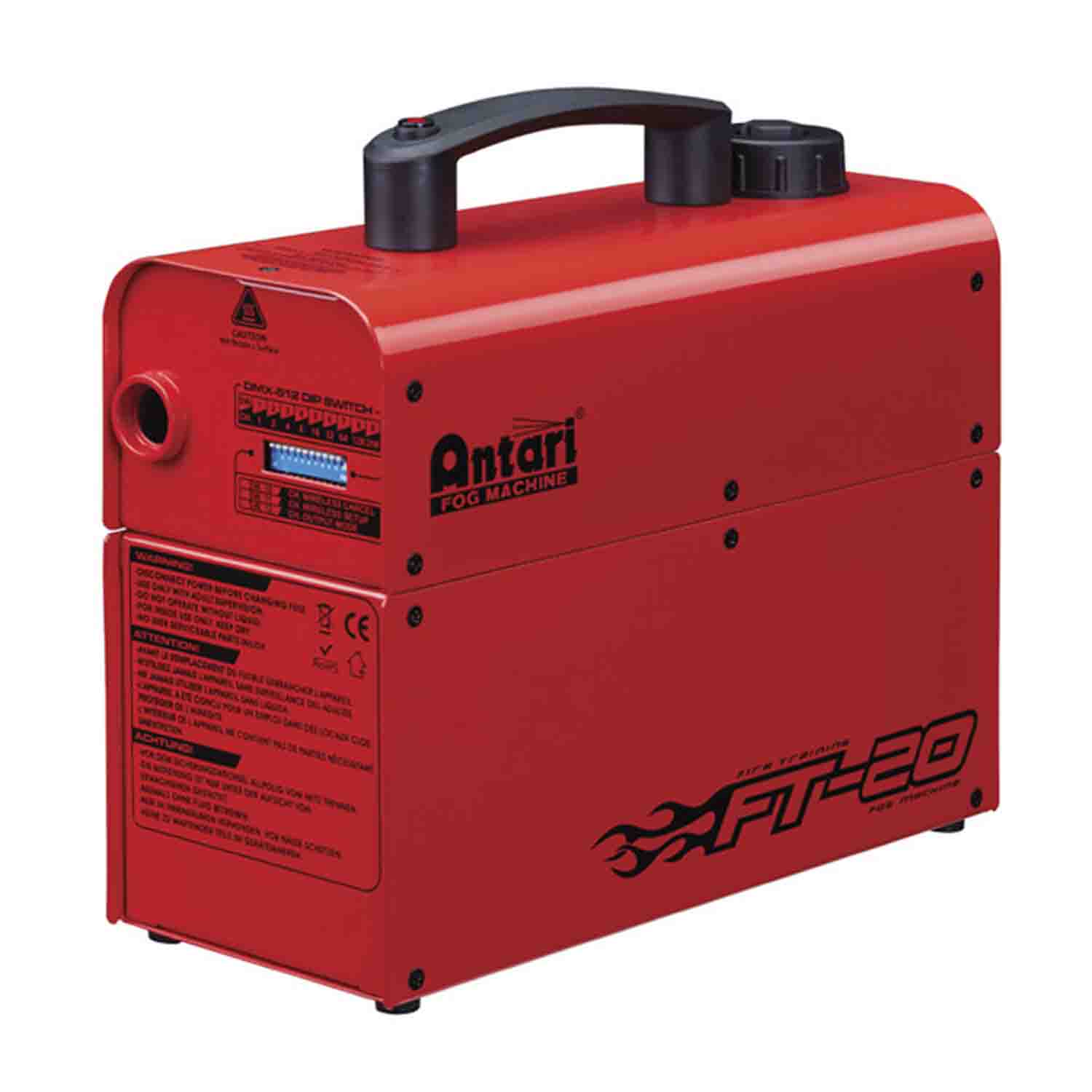 Antari FT-20X DC12V Battery Operated Portable Smoke Generator - Hollywood DJ