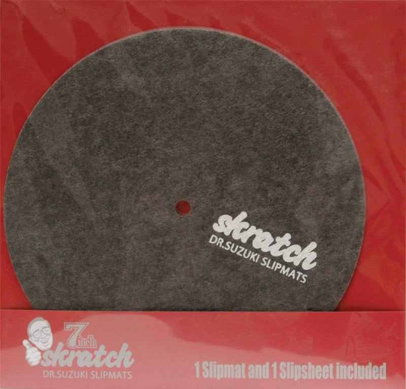 Dr. Suzuki DSS-7SK01 High Performance 7 Inches Skratch Slipmat (1 Slipmat and 1 Slipsheet) - Hollywood DJ