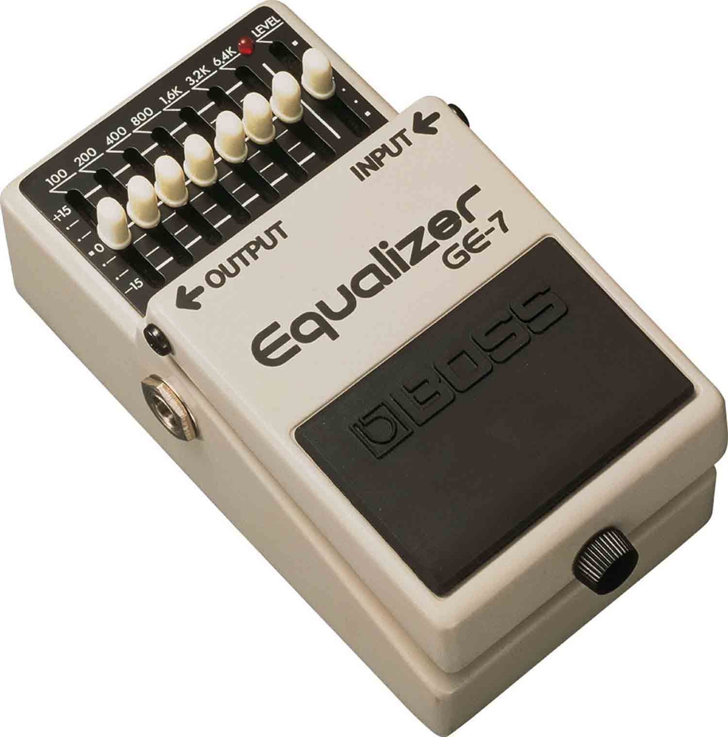 B-Stock: Boss GE-7, Graphic Equalizer Pedal - Hollywood DJ