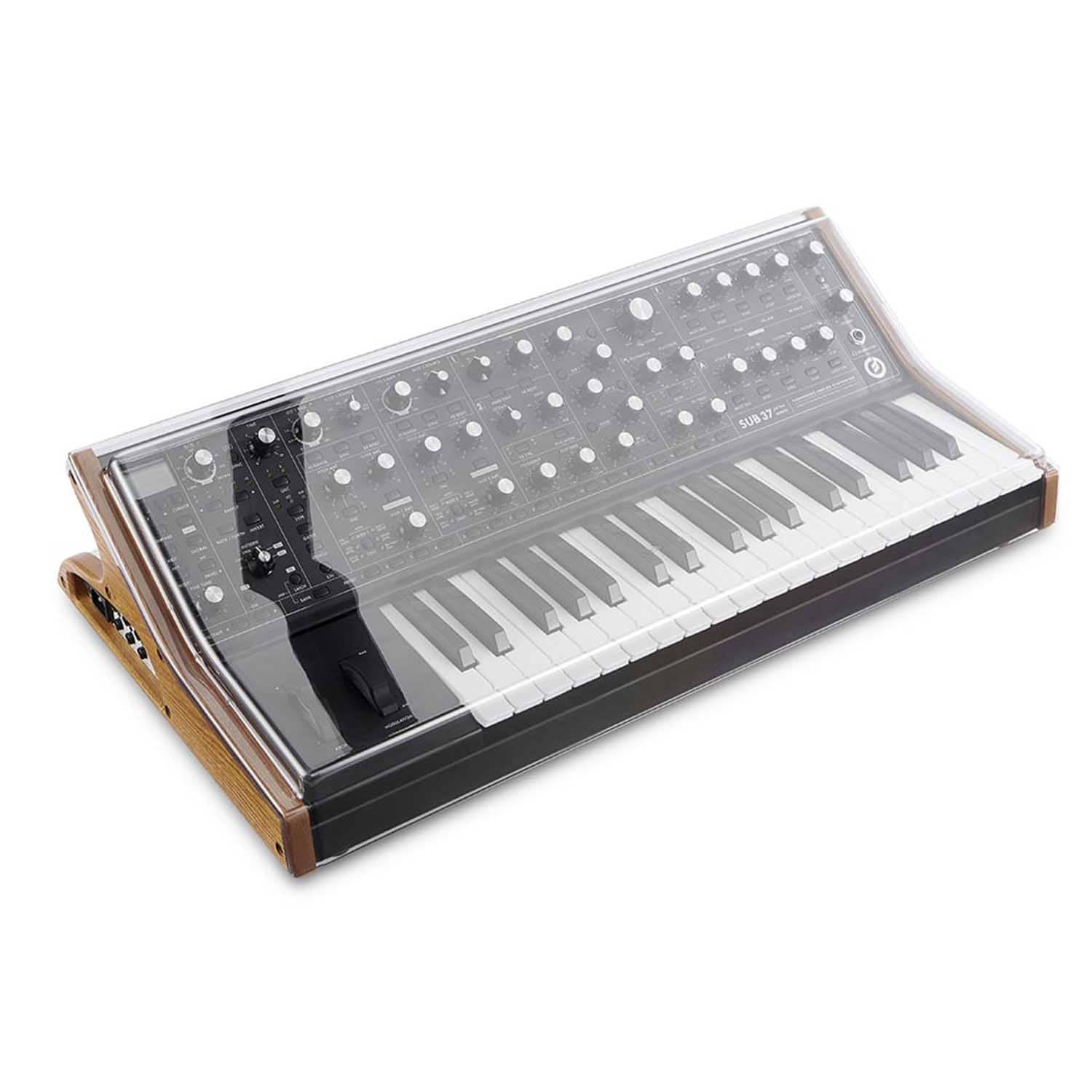 Decksaver DS-PC-SUBSEQUENT37 Protection Cover for Moog Subsequent 37 Synthesizer - Hollywood DJ