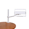 ProX X-FLEXARMWH Adjustable Arm Mount Stand for 12-17" Laptop,VESA 75X75 and 100X100 fit 17-32" Monitor, Flight Case/Table - White ProX Cases