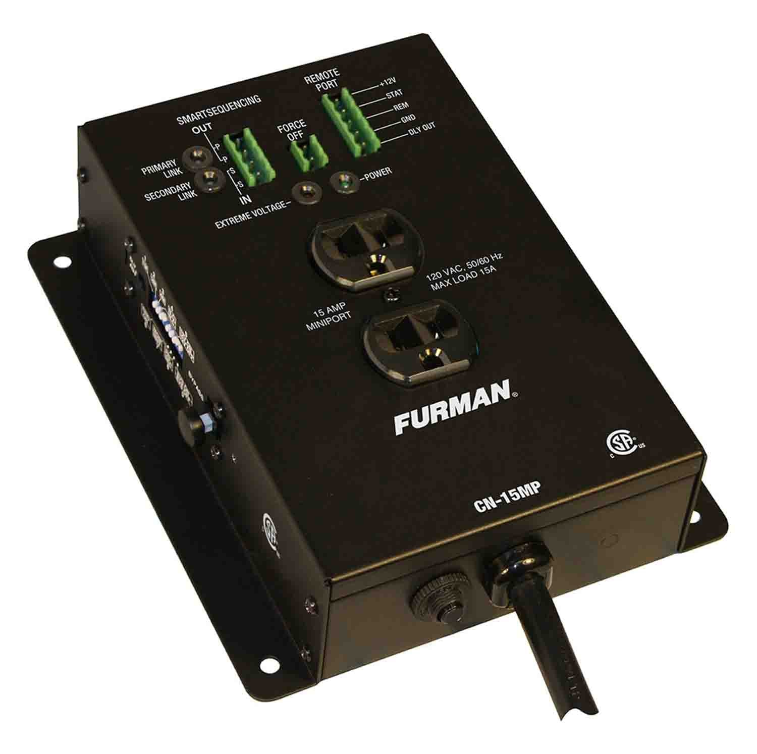 Furman CN-15MP Contractor Series 15A Miniport - Hollywood DJ