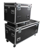 PROX XS-UTL246030W MK2 Heavy-Duty Truck Pack Utility Flight Case W-Divider and Tray Kit - Hollywood DJ