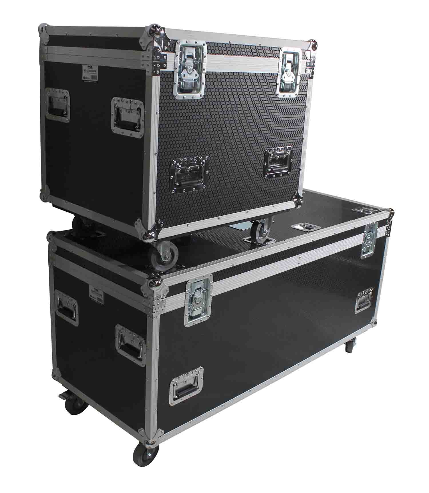 PROX XS-UTL246030W MK2 Heavy-Duty Truck Pack Utility Flight Case W-Divider and Tray Kit - Hollywood DJ