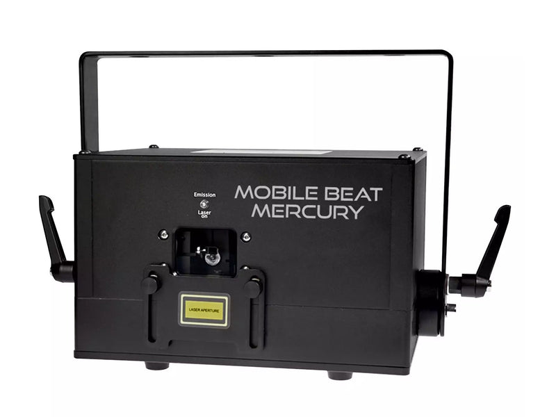 X-Laser Mobile Beat Mercury Aerial Effect Laser Projector with Mercury DMX - Hollywood DJ