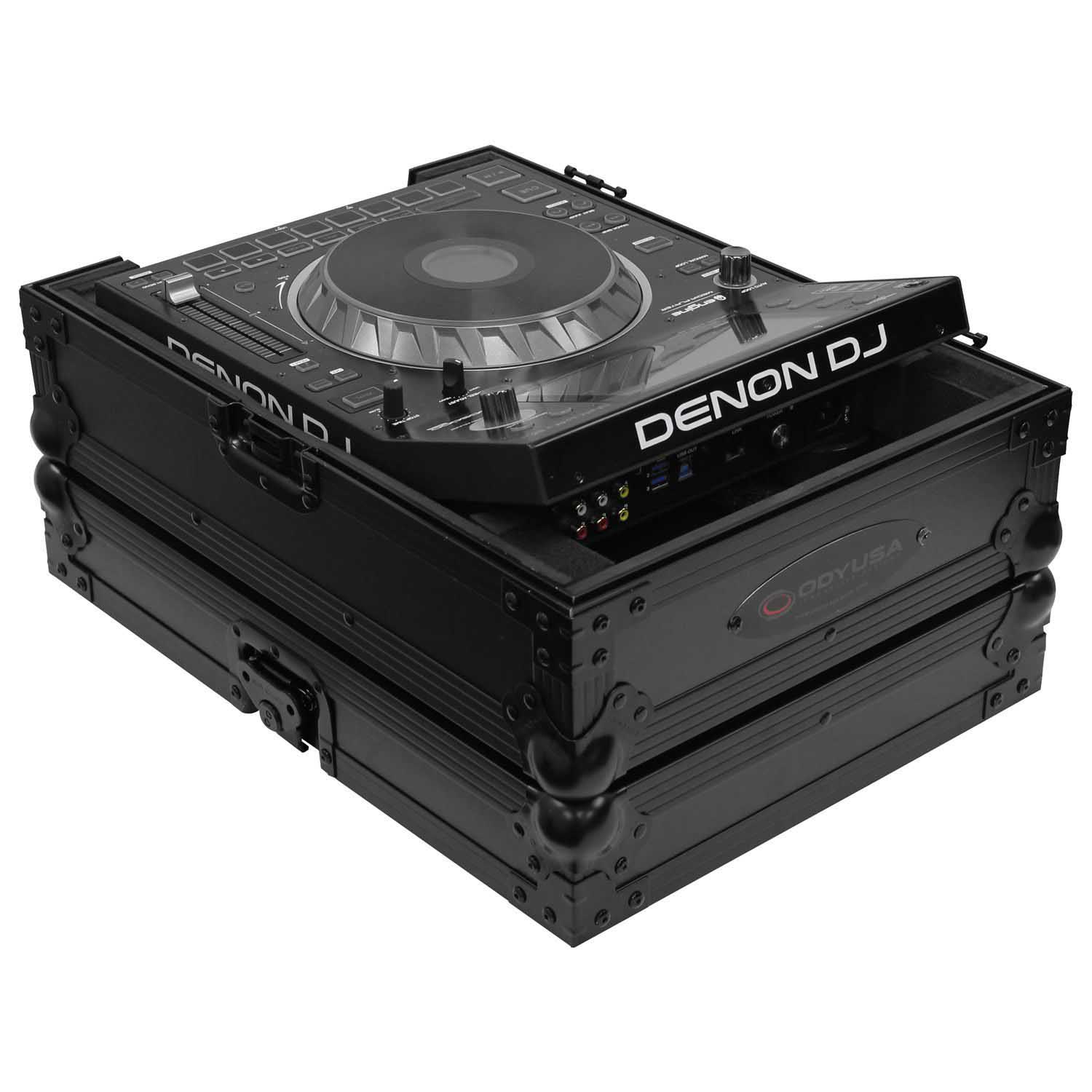 B-Stock: Odyssey FZCDJBL Universal Black Large Format Media Player Flight Case - Hollywood DJ