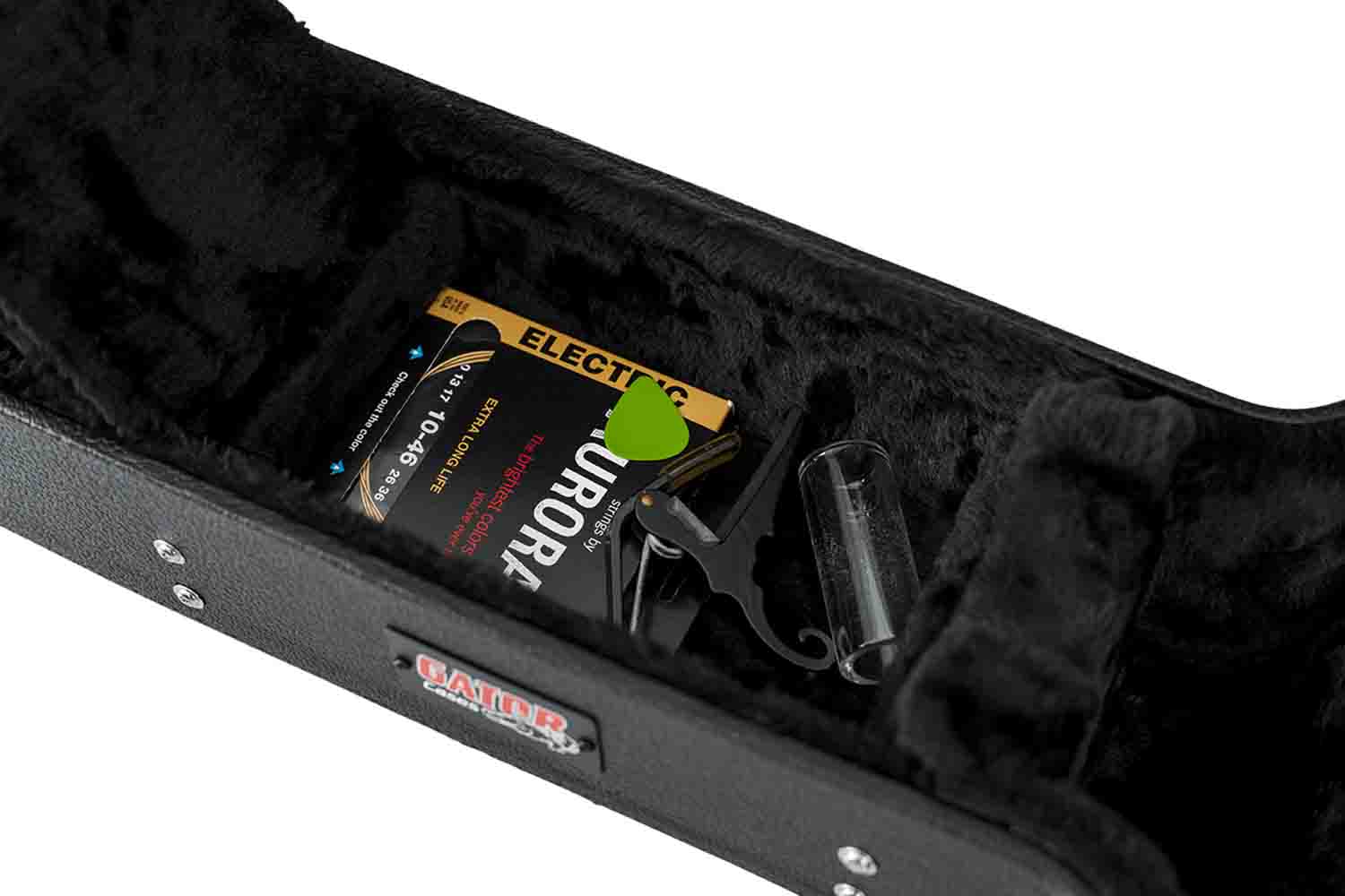 Gator Cases GWE-335 Hard-Shell Wood Case for Semi-Hollow Guitars - Hollywood DJ
