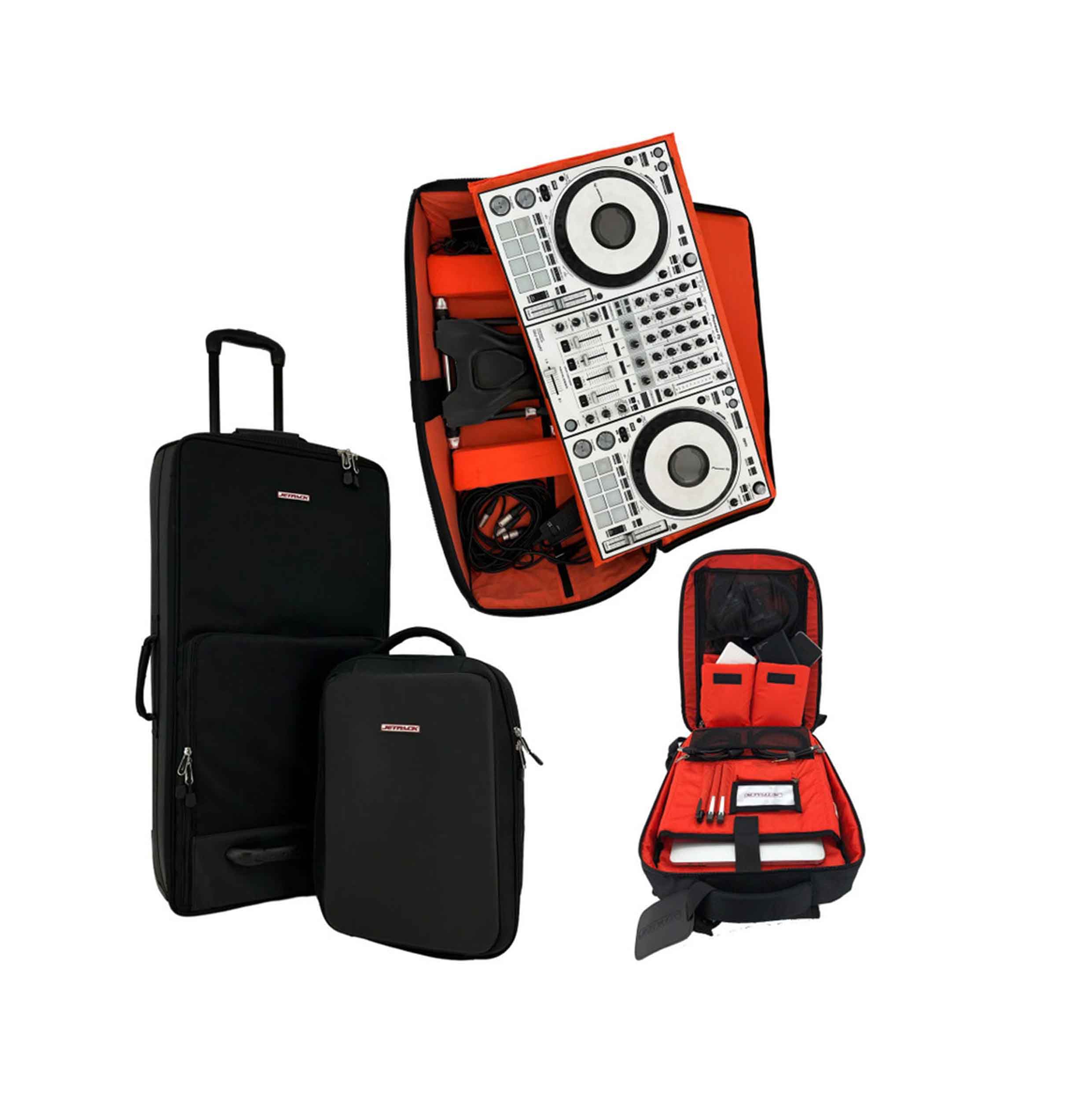 Jetpack Glide System Includes Glide Roller Bag and Snap Backpack - Hollywood DJ