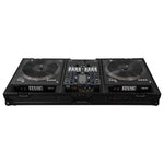 Open Box: Odyssey FZRANE1272WBL Two Battle Position Flight Coffin Case For Rane Seventy-Two And Rane Twelve Mixer - Hollywood DJ