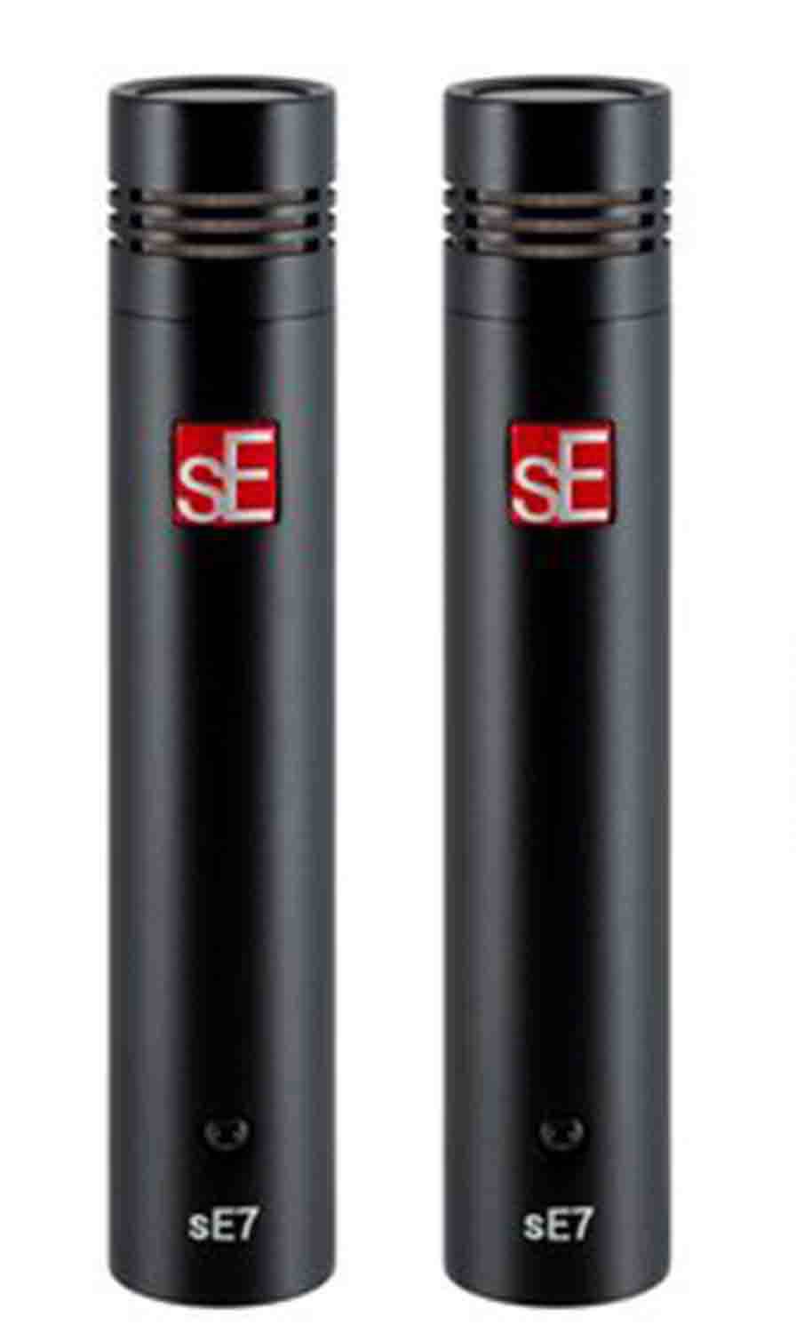 sE Electronics sE7-P Pair of sE7 Microphones with Clips - Hollywood DJ