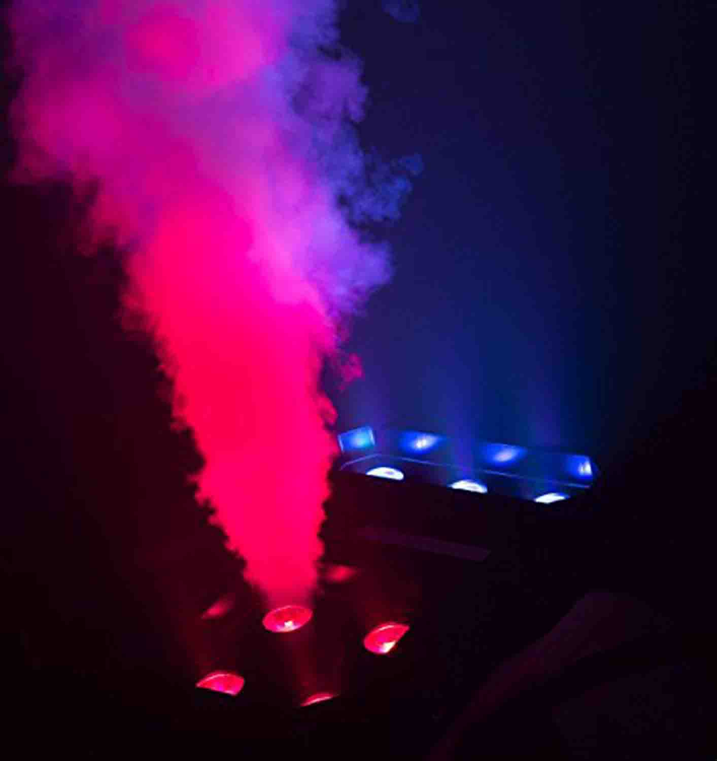 Chauvet DJ GEYSERP7 7-LED RGBA+UV Vertical Fog Machine - Hollywood DJ