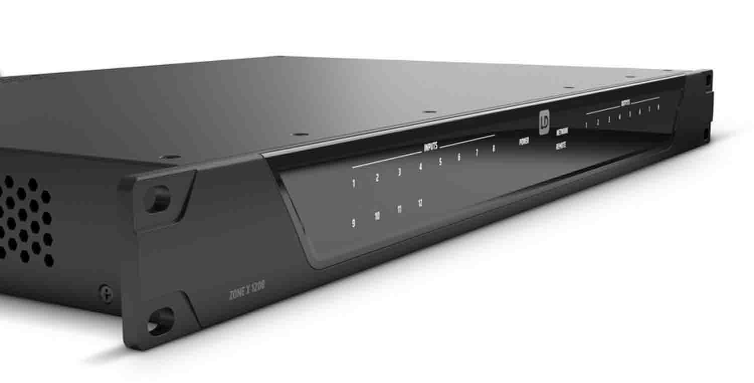 LD Systems ZONE X 1208 Hybrid Architecture DSP Matrix 12 IN /8 OUT