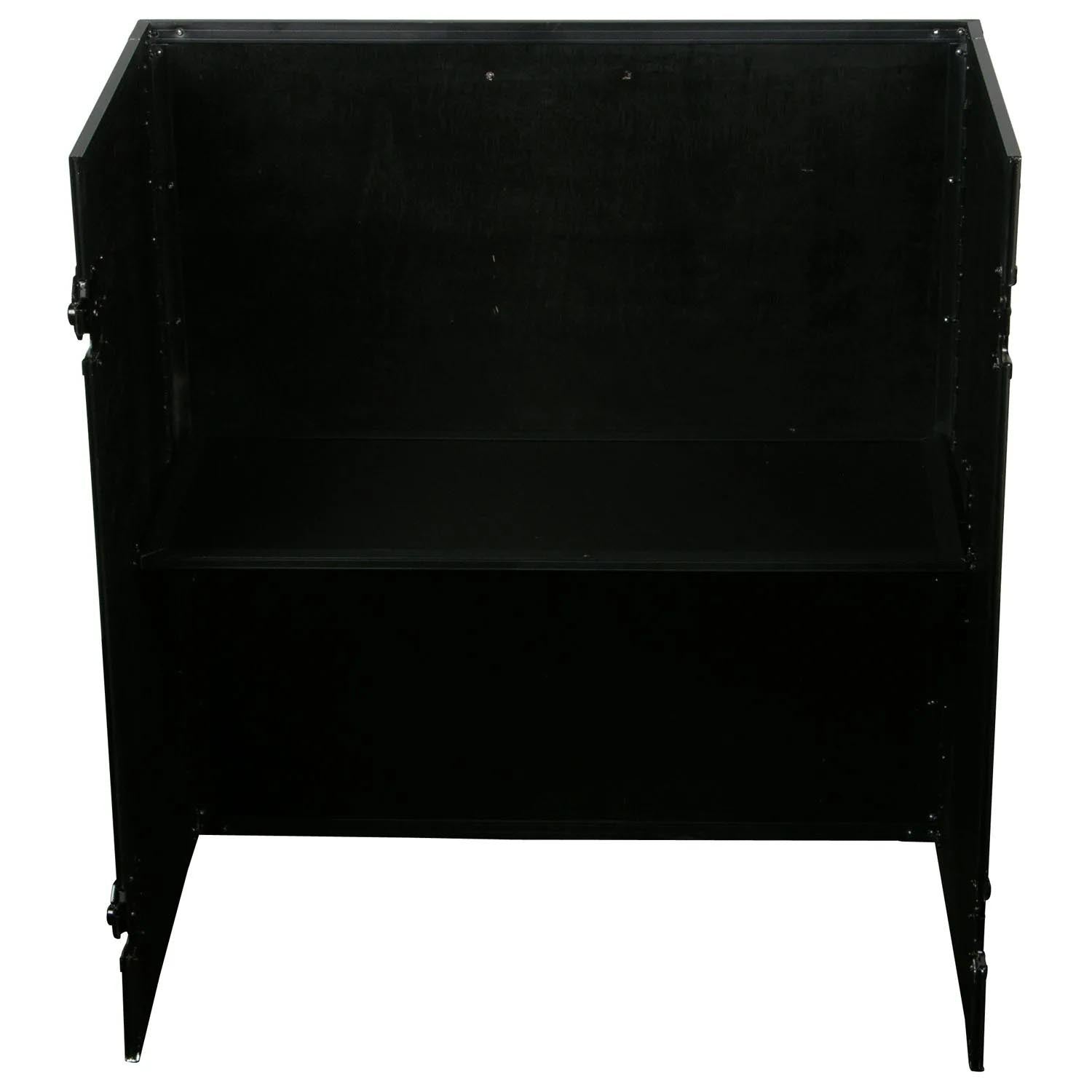 Odyssey FZF3336BL, DJ Fold-out Stand - 33″ Wide x 36″ Tall - Black - Hollywood DJ
