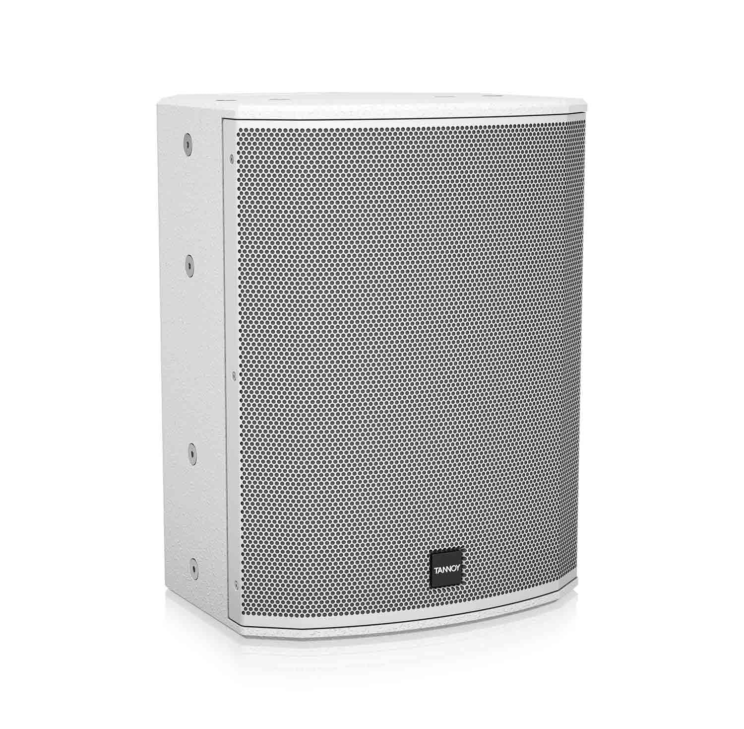 Tannoy VXP 12-WH-UL 1600W Dual Concentric Powered Sound Reinforcement Loudspeaker - White - Hollywood DJ