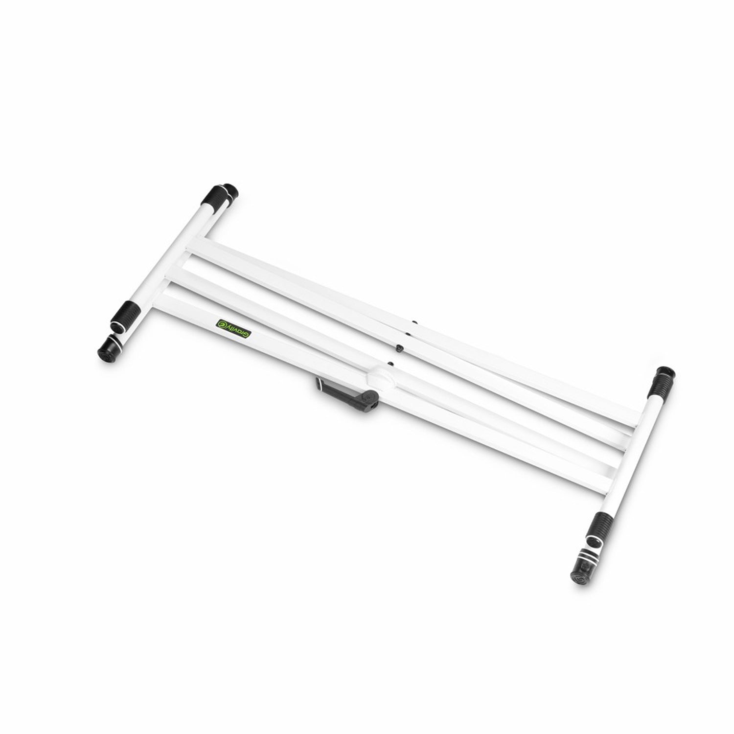 Gravity GKSX2W Keyboard Stand X-Form, Double, White - Hollywood DJ