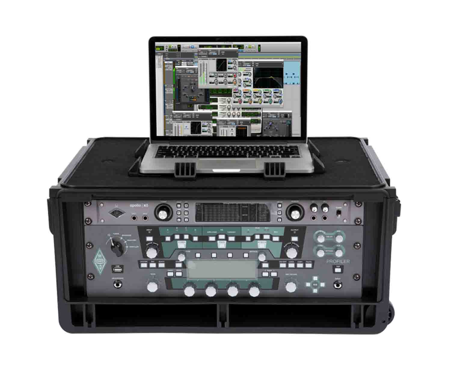 SKB Cases 1SKB-ISF4U Injection Molded Rack Case for 4U Studio Flyer - Hollywood DJ