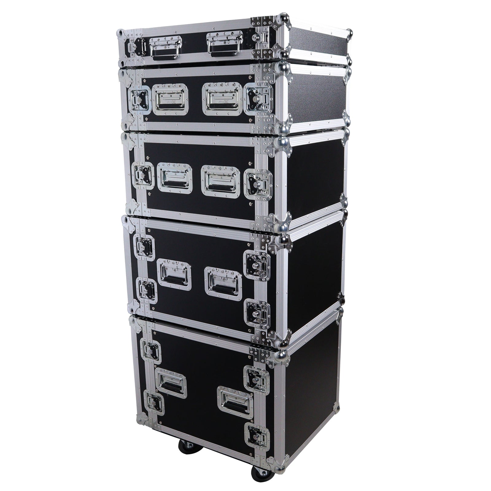 ProX T-4RSS 4U Space Amp Rack Mount ATA Style Flight Case - 19 Inch Depth by ProX Cases