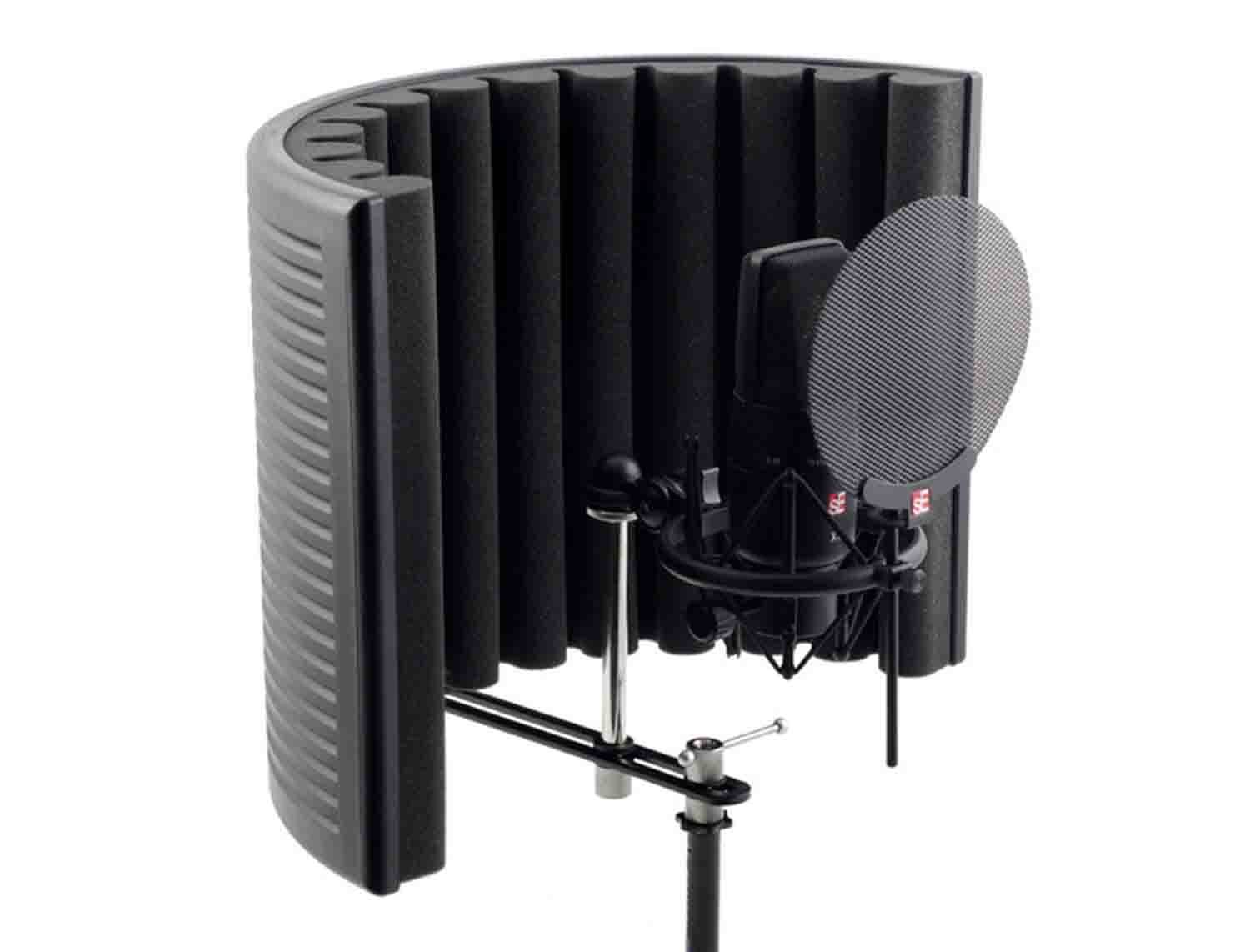 sE Electronics RF-X Portable Isolation Filter X Vocal Booth - Gray - Hollywood DJ