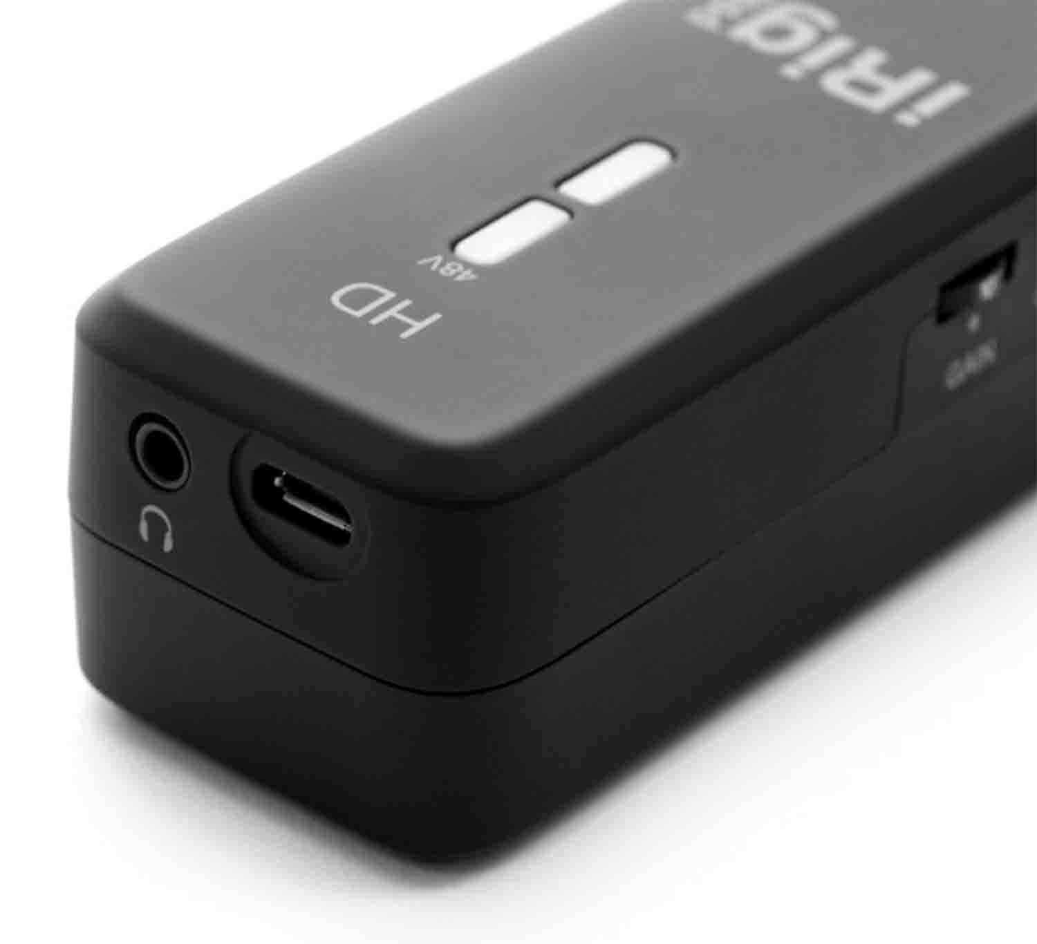 IK Multimedia iRig Pre HD-High Definition Microphone Interface for iPhone, iPad and Mac - Hollywood DJ