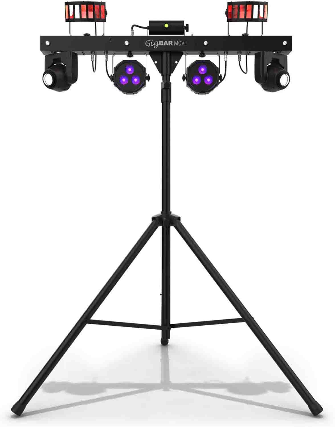 Open Box: Chauvet DJ GIGBARMOVE 5-in-1 Lighting System with Pre-Mounted on a Single Bar - Hollywood DJ