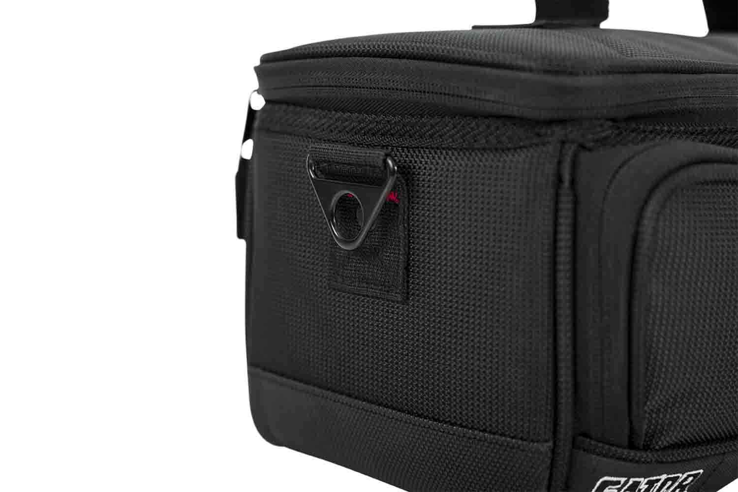 Gator Cases G-MIXERBAG-1306 Padded Carry DJ Bag for Midas MR12, MR18, and Behringer X Air Series Mixers - Hollywood DJ