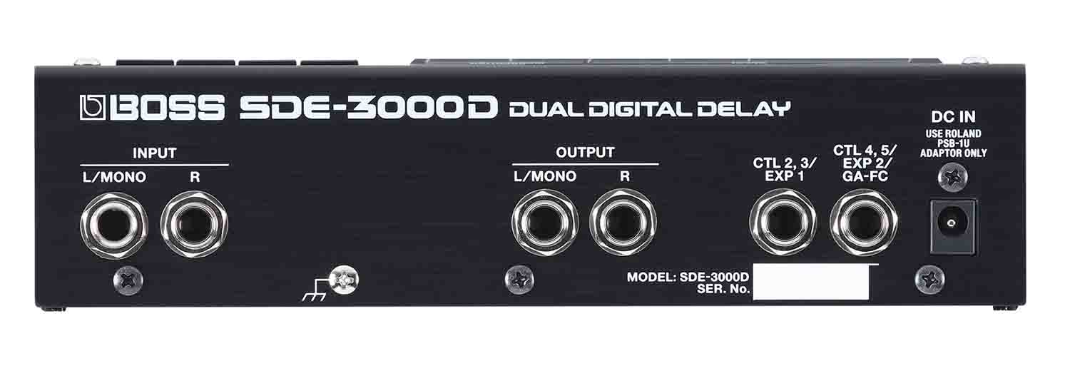 Open Box: Boss SDE-3000D Dual Digital Delay Effect Pedal - Hollywood DJ