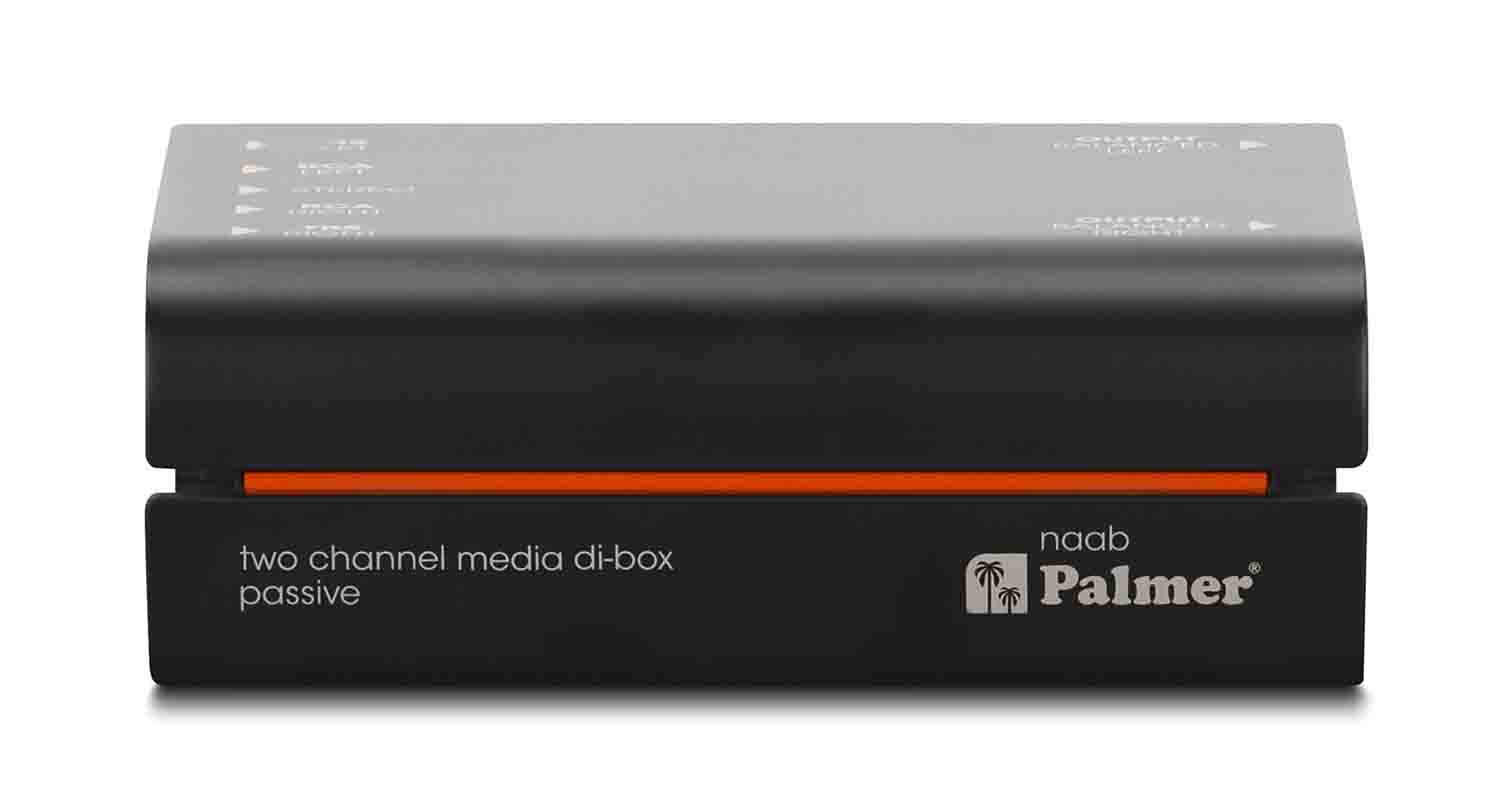 Palmer Naab Passive 2-Channel Media DI-Box - Hollywood DJ
