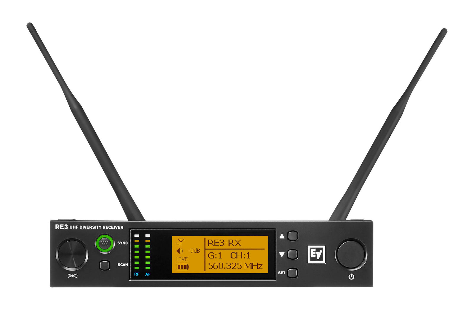 Electro-Voice RE3-ND76-5H, Wireless Handheld Microphone System with ND76 Wireless Mic - Hollywood DJ