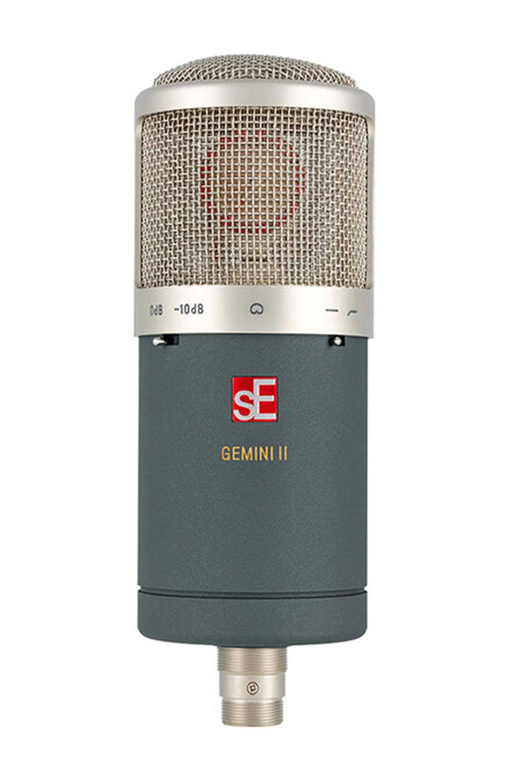 sE Electronics GEMINI II Dual Tube Cardioid Condenser Microphone with Shockmount and Case - Hollywood DJ