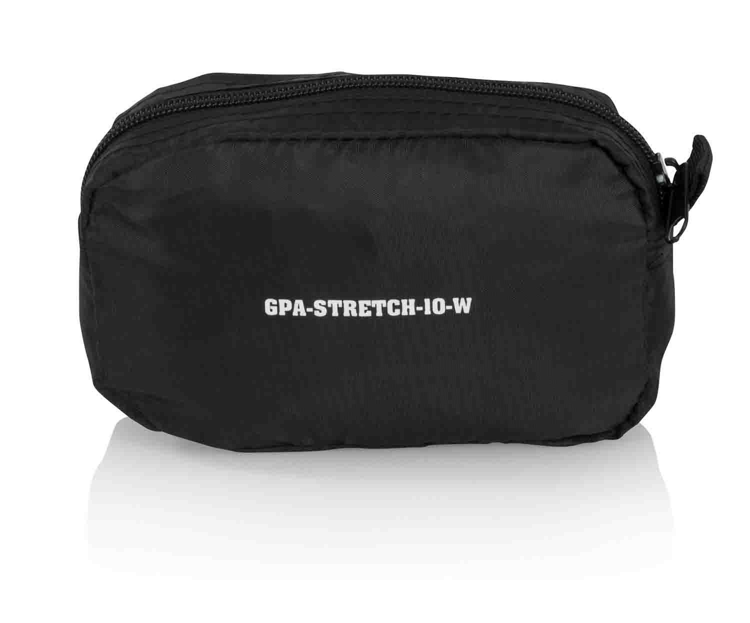 Gator Cases GPA-STRETCH-10-W Stretchy Speaker Cover 10-12″ - White - Hollywood DJ