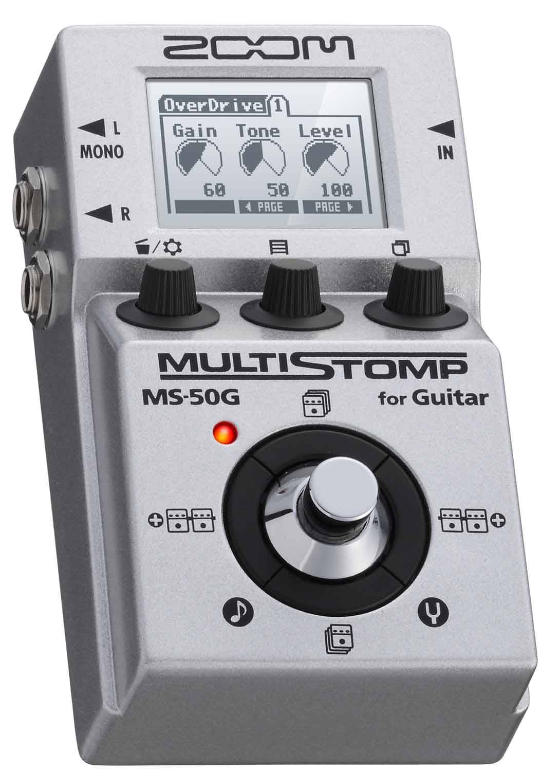 Zoom MS-50G MultiStomp Guitar Pedal With 100 Guitar Effects And Amp Models - Hollywood DJ