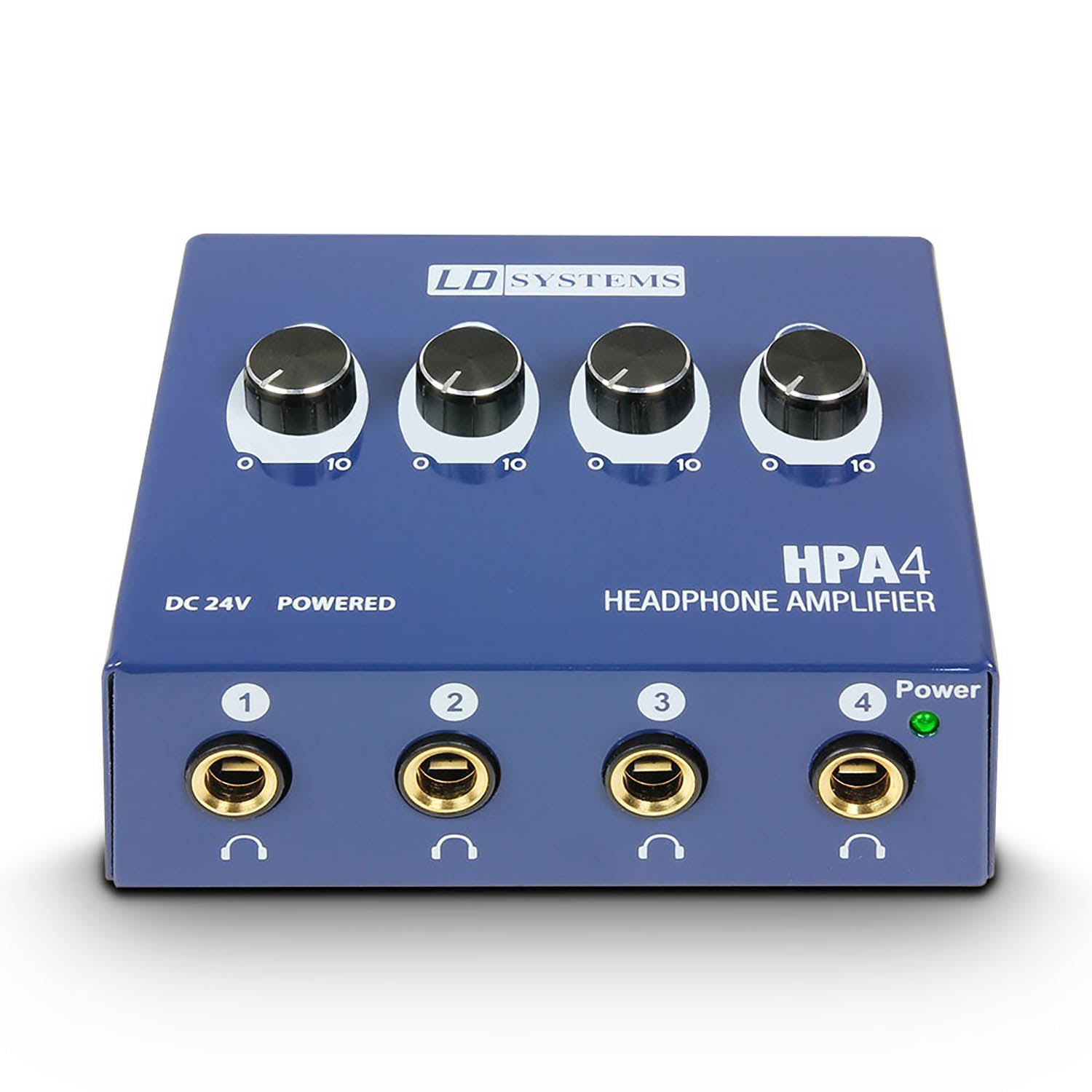 LD Systems HPA 4, 4-Channel Headphone Amplifier - Hollywood DJ