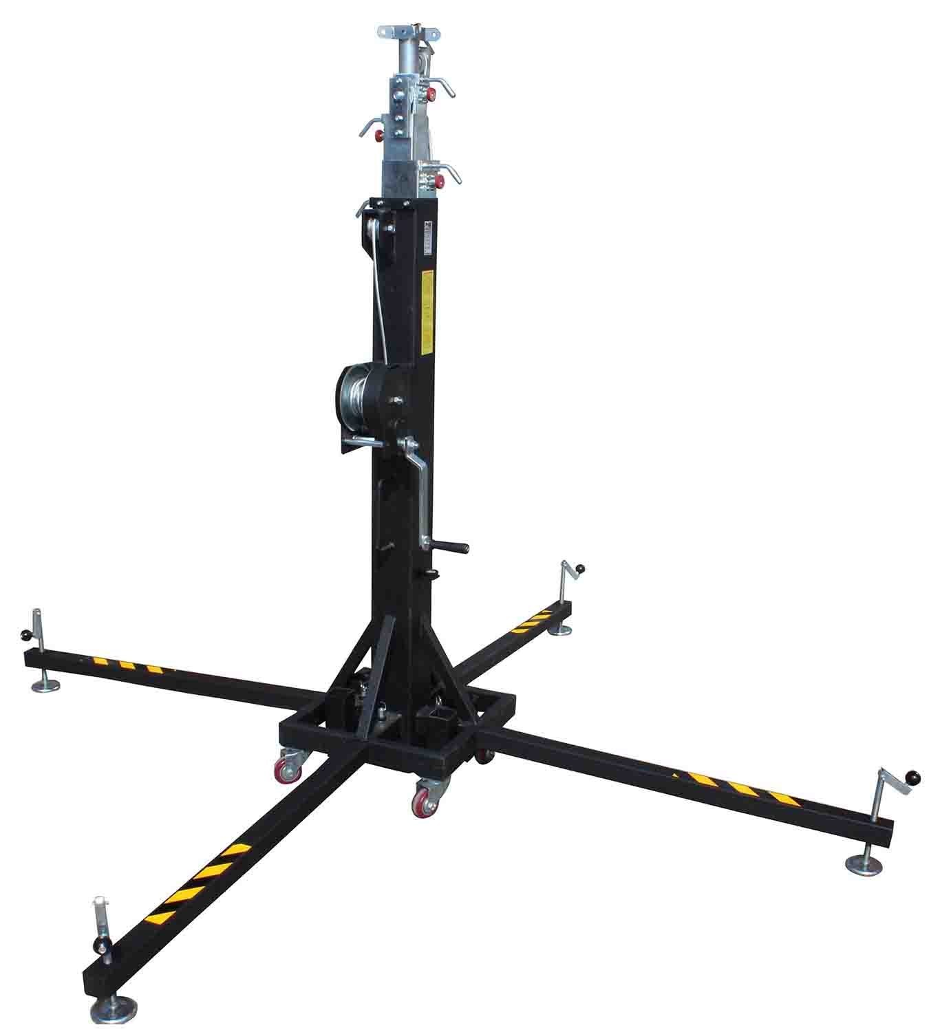 ProX XT-CRANK22FT-400 Heavy Duty High Truss Crank Up Lighting Stand 400 lbs - 22 Feet - Hollywood DJ