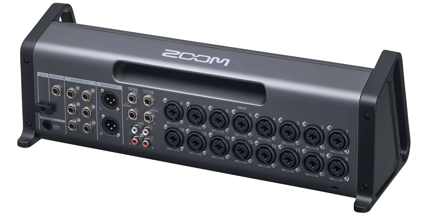 Zoom LiveTrak L-20R Portable Wireless Control With 20 Discrete Channels DJ Mixer - Hollywood DJ