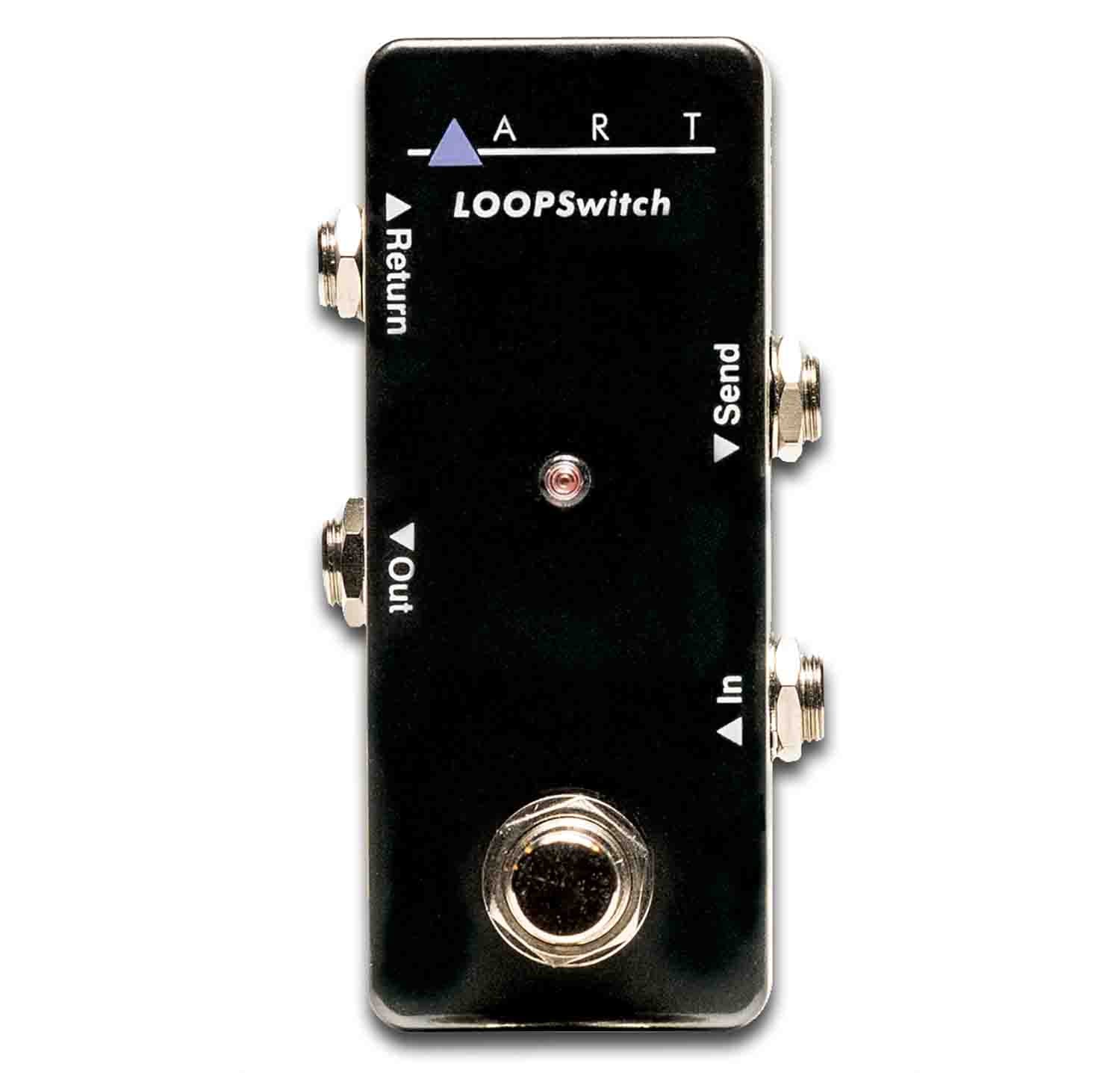 Art LOOPSWITCH Compact Effects True Bypass Loop Switcher - Hollywood DJ