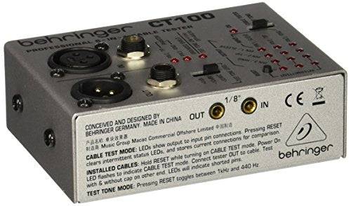 Behringer CT100, 6-in-1 Cable Tester - Hollywood DJ