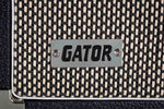 Gator Cases GR-RETRORACK-2BK Vintage Amp Vibe Rack Case - 2U Black - Hollywood DJ