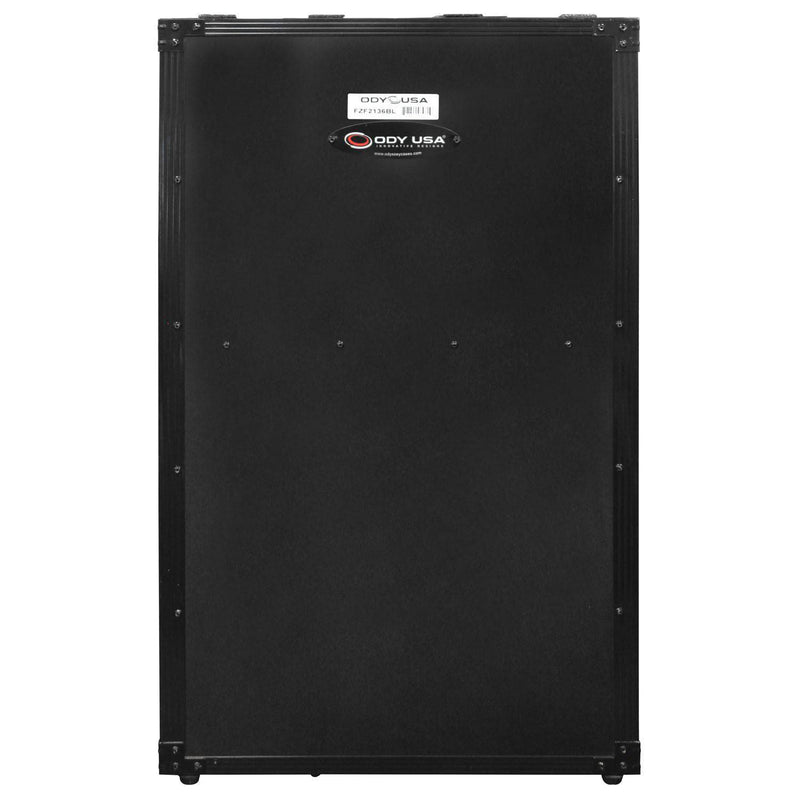 Open Box: Odyssey FZF2136BL, 21″ Wide x 36″ Tall Black DJ Fold-out Stand - Hollywood DJ