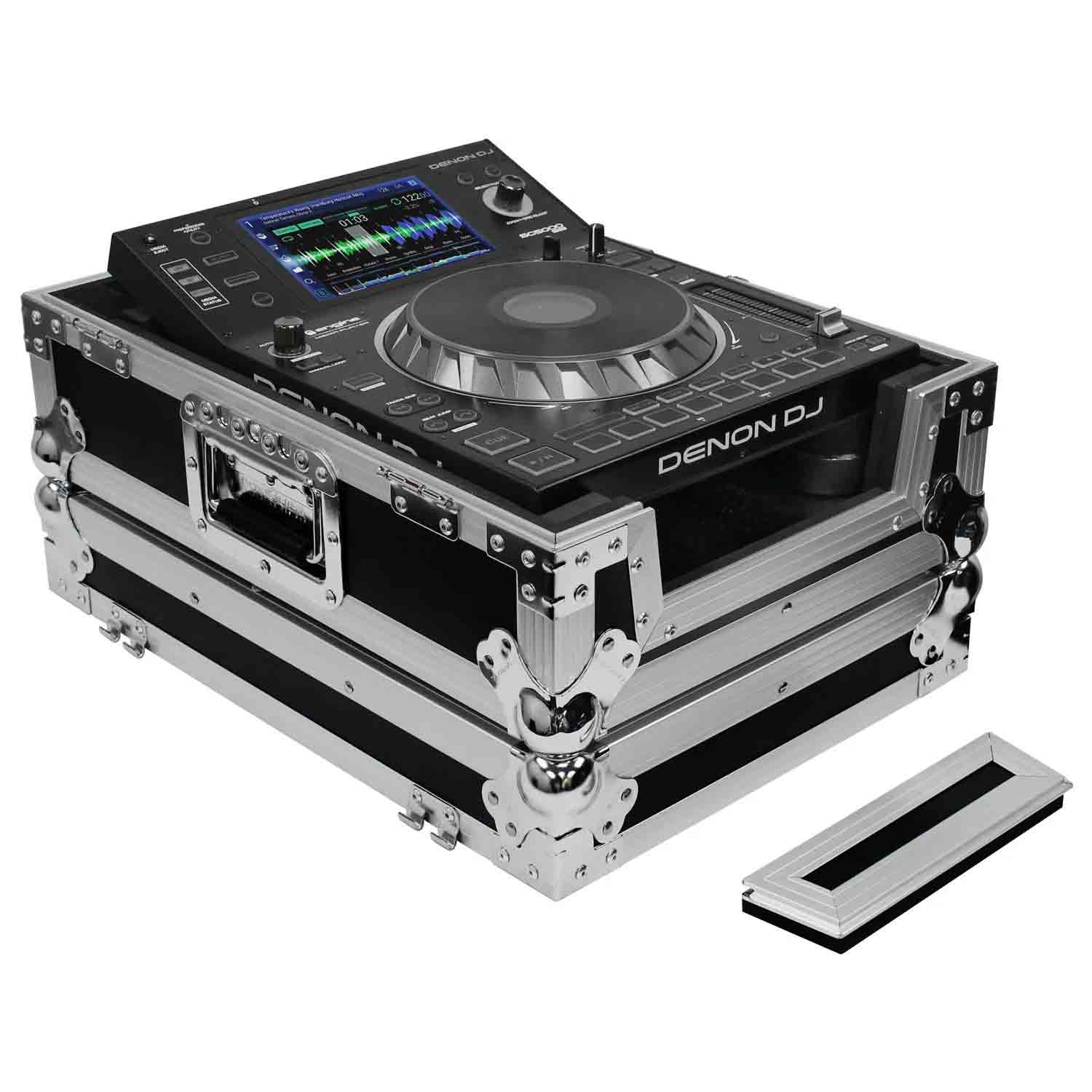 Odyssey FZCDJ, Universal Large Format Media Player Flight Case - Hollywood DJ